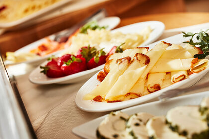 Frühstück Donauhotel Lettnerhof